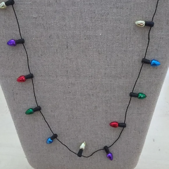 Colorful String Light Necklace - Picture 1 of 2